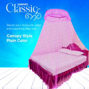 Classic Mosquito Net (Canopy Style) Plain Color