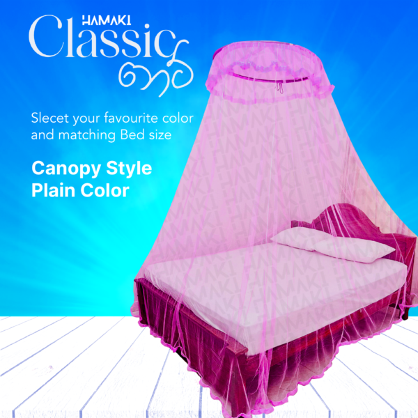 Classic Mosquito Net (Canopy Style) Plain Color
