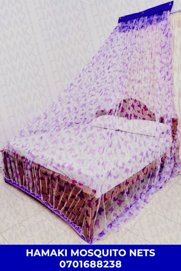 Wall Net - Printed Butterfly Mesh